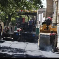 اجرا وپخش آسفالت کاری اکیب آسفالت غلطک اجاره تراشه