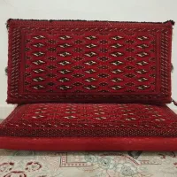 فروش دو جفت پشتی دستباف  ترکمنی