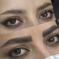 مدل میکروبلیدینگ ابرو،زیرنظر مربی حرفه ای