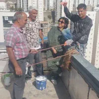 خدمات کار در ارتفاع با طناب Rapel. M. GH