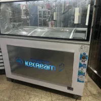 یخچال تاپینگ بستنی میوه ای نه کاسه