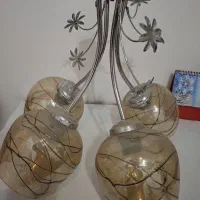 لوستر،گاز5شعله استیل رومیزی