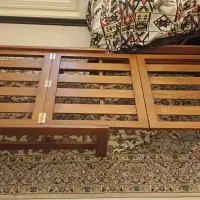 مبل چوبی تختخواب شو