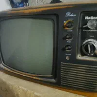 تلویزیون قدیمی ناسیونال عتیقه|تلویزیون و پروژکتور|بوشهر, |دیوار