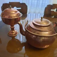 کتری مسی شکلات خوری مسی نونو استفاده نشده