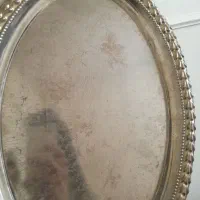 سینی با طرح هخامنشی جنسش (برنزیا برنج) قدیمی