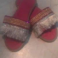 صندل مکرومه .سنتی|کیف، کفش، کمربند|اصفهان, خانه اصفهان|دیوار