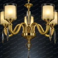 لوستر باکارات و کریستالی در انواع رنگ طرح مختلف|لوستر و چراغ آویز|مشهد, ده دی|دیوار