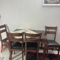 ناهارخوری بدون شکستگی چوب راش|میز و صندلی غذاخوری|مشهد, هفده شهریور|دیوار