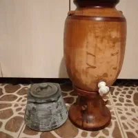 کوزه سفالی دکوری شیک .دیزی سنگی زیبا