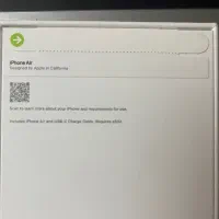 آیفون 17 ایر 256گیگ|موبایل|تهران, شهرک غرب|دیوار