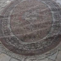 فرش نسکافه ای کرم