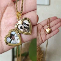 لاکت پلاک گردنبد عکس مخفی هدیه روز مادر روز زن