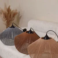 لوستر مکرومه و رافیا|لوستر و چراغ آویز|تهران, قناتکوثر|دیوار