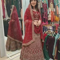 کرایه لباس فرمالیته کرایه لباس مجلسی هندی مدل شفق|لباس|شیراز, شاهچراغ|دیوار