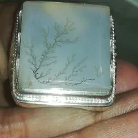 انگشتر عقیق شجر مویی بسیارزیبا