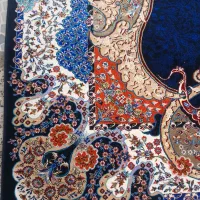 دوتخته فرش ۹متری ۷۰۰شان جنس ضخیم سنگین وزن|فرش|ورامین, ریحان آباد|دیوار