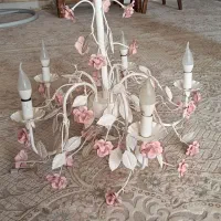 لوستر فانتزی فلزی|لوستر و چراغ آویز|کرج, شاهین‌ویلا|دیوار