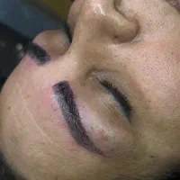 تخفیف ویژه فیبروز ابرو و ارایش دائم فقط ۴۵۰|خدمات آرایشگری و زیبایی|خرم‌آباد, |دیوار