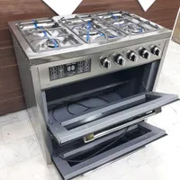 اجاق گاز طرح فر تمام استیل دودرب تکنو (سپر چدن)