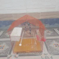 قفس بهمراه کلیه وسایل
