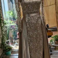 پیراهن مجلسی دو دامنه|لباس|تویسرکان, |دیوار