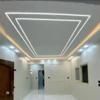 کناف نورپردازی نقاشی کاغذ دیواری|مصالح و تجهیزات ساختمان|پرند, فاز ۰|دیوار