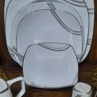 سرویس ۲۴ نفره مقصود|ظروف سرو و پذیرایی|فریدونکنار, |دیوار