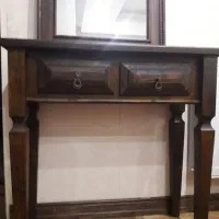 آینه کنسول چوبی|بوفه، ویترین، کنسول|سنندج, |دیوار