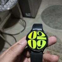 ساعت سامسونگ واچ۶ اورجینال ۴۴m تمیزکم کار مشکی