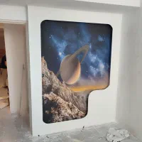 نصاب کاغذدیواری /نصاب قرنیز /نصاب پوستر /تی وی وال