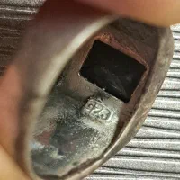 انگشتر نقره اصل در قالب کوچک زنانه