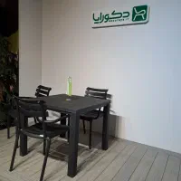 میز و صندلی پلیمری فضای باز|کافیشاپ و رستوران|مشهد, ویلاشهر|دیوار