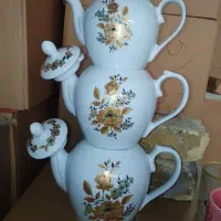 قوری چینی در سه سایز