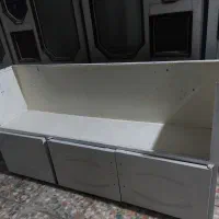 کابینت فلزی بالای سینک ظرفشویی