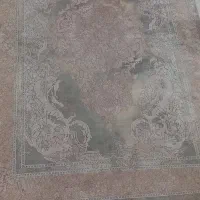 یک عدد فرش ۴متری ابریشمی گل برجسته|فرش|رشت, حمیدیان|دیوار