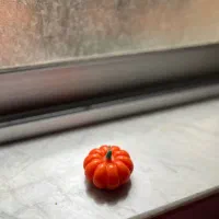 شمع کدو نارنجی