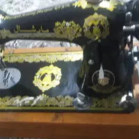 چرخ خیاطی مارشال قدیمی برقی شده سالم سالم