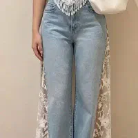 شلوار دانتل جین