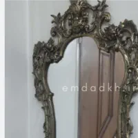 اینه و شمعدان برنز