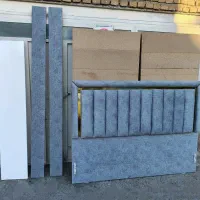 تخت خواب دو نفره چستر با تشک رویال و ستکای نو نو|تخت و سرویس خواب|تبریز, |دیوار