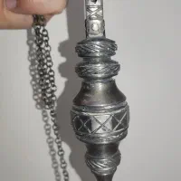 شاقول کاردار خوش تراش زیبا کلکسیونی آنتیک زنجیر