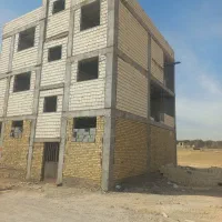 اسکلت قصر قمشه سازه بتن کوچه ۱۲ متری|فروش خانه و ویلا|شیراز, شهرک قمشه|دیوار