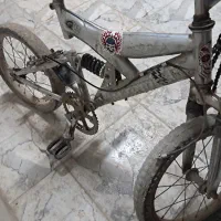 دوچرخه ۱۶ زنجیرش باز شده دوچرخه محکمی است|دوچرخه، اسکیت، اسکوتر|اهواز, زرگان|دیوار