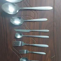 سرویس ۹۰ پارچه قاشق و چنگال مینیاتور