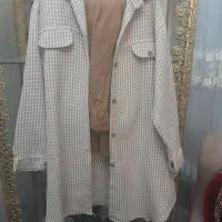 مانتو شلوار ست سایز ۴۸ ۵۰