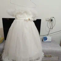 پیراهن عروس بچگانه طرح فرشته ای