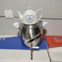 کتری قوری کف چدن کی آن تی k&t|قوری، کتری، قهوهساز دستی|تهران, شوش|دیوار