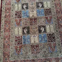 دو عدد فرش ماشینی ابریشمی