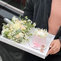 کیک و گل|گل و گیاه طبیعی|مشهد, هفت تیر (حافظ)|دیوار